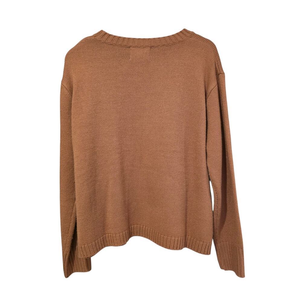 Panache Apparel Rock & Roll Sweater Brown Size XL - Picture 5 of 8
